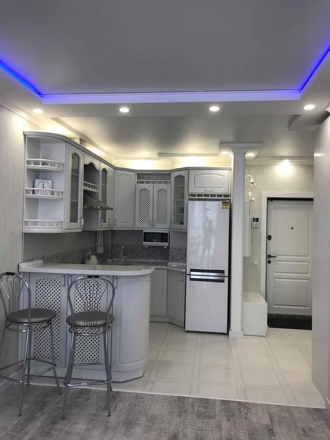 Luxe Apartment On Drahomanova Kiev Bagian luar foto